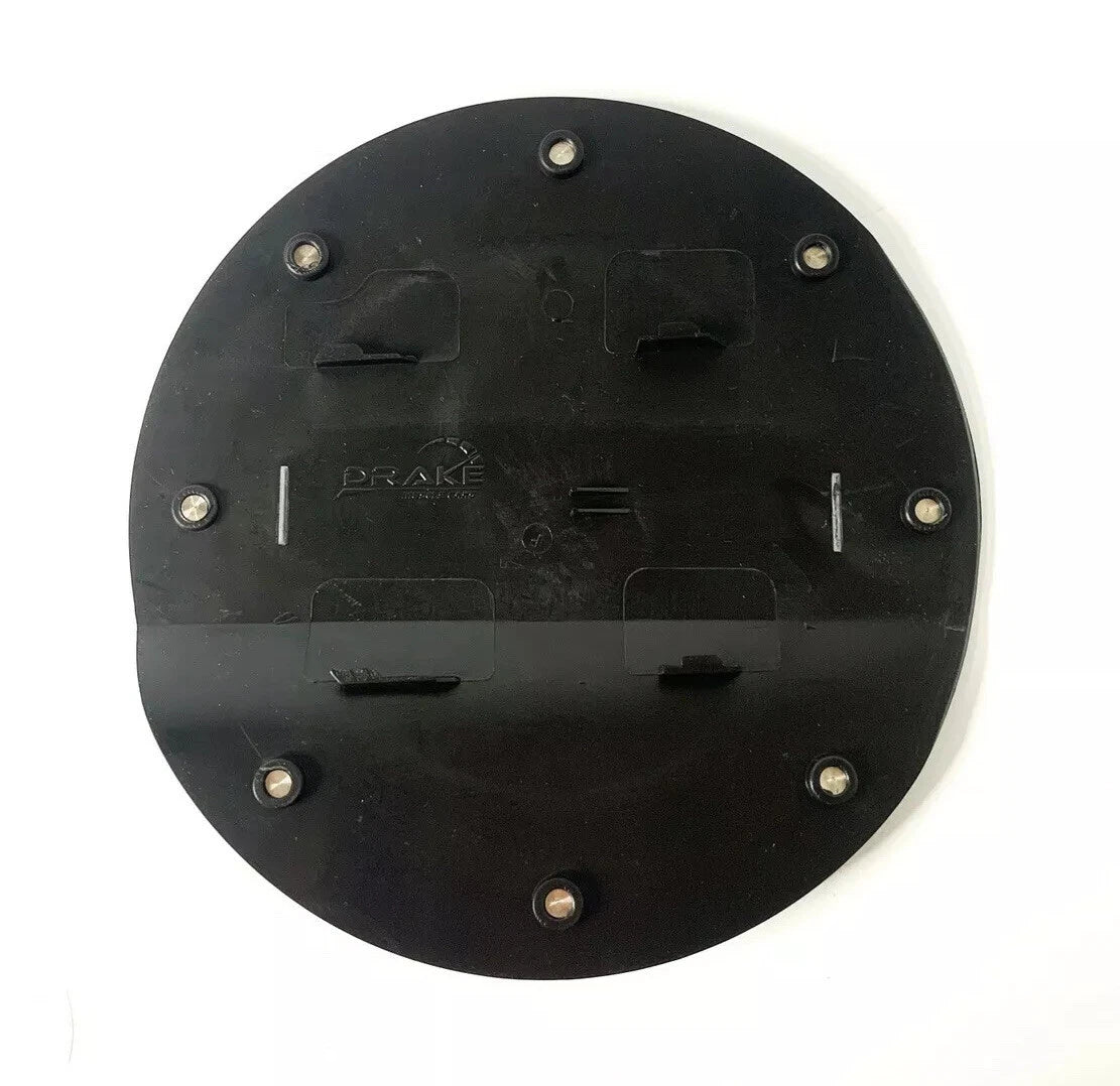 Matte Black Fuel Door Emblem Embossed for 2015–2020 Shelby Mustang