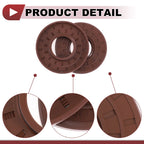 2X Oil Seal Rotary Shaft Seal for Various Models (35x80x10mm) FKM Rubber