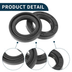 Set of 5 Oil Seal Rotary Shaft Seal NBR Rubber 16x25x5mm