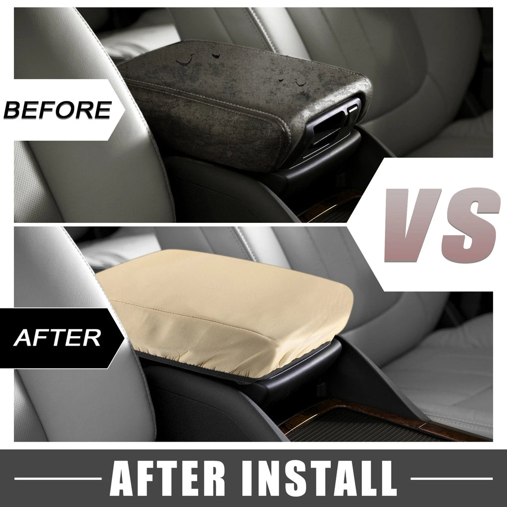 Center Console Armrest Cover for Nissan Altima (2007–2012) Light Brown