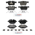 Set of 4 Bosch Quietcast Disc Brake Pads for BMW F25 X3 F26 X4 (2011–2017)