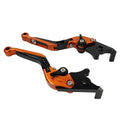 CNC Orange Extendable Brake Clutch Levers for Yamaha FJR 1300, XJR1300 (2004-2020)