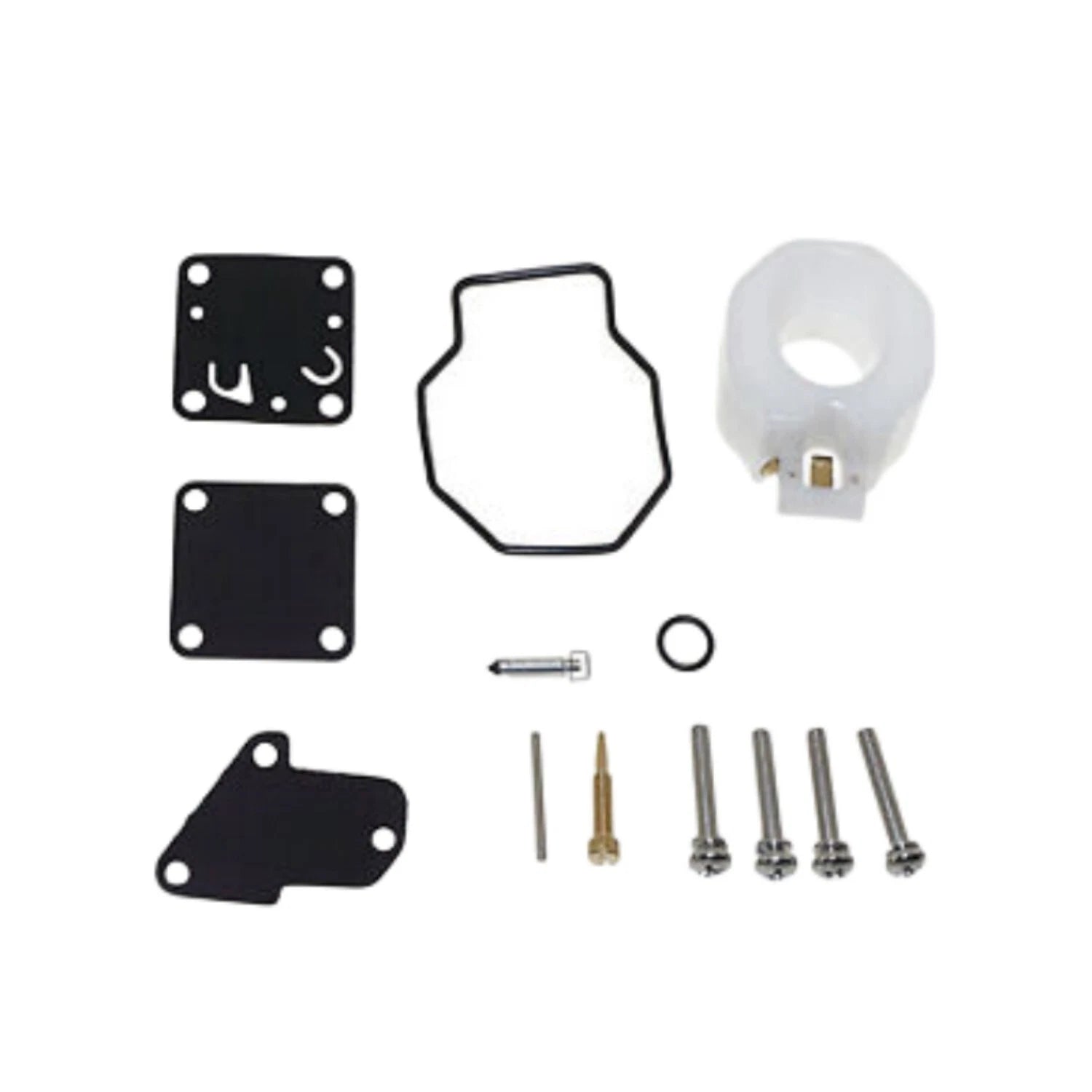 Carburetor Repair Kit 6E3-W0093-00 for Yamaha 2 Stroke 4HP 5HP (1990–2023)
