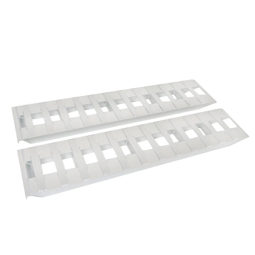 Set of 2 Aluminum Ramps for Car Trailer Truck (72"x14")