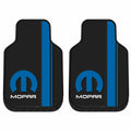 Set of 4 Mopar Rubber Front Floor Mats Heavy Duty for Universal Fit