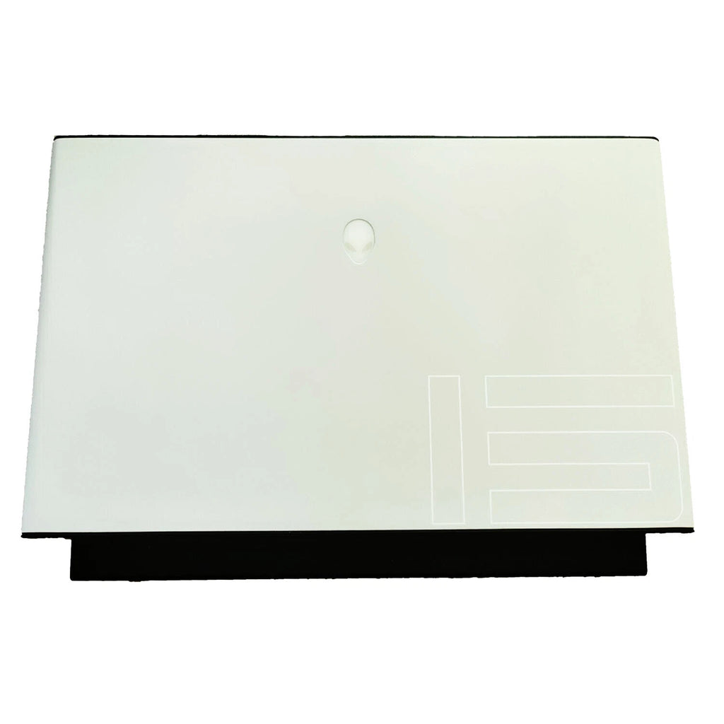 White Back Cover for Dell Alienware M15 R4 (0MFC9P, MFC9P)
