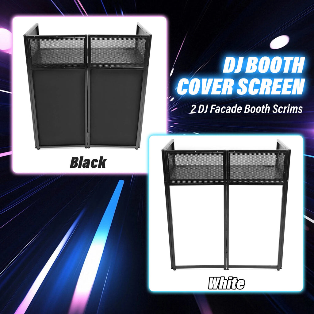 Adjustable DJ Table Stand with Travel Bag for Universal Use