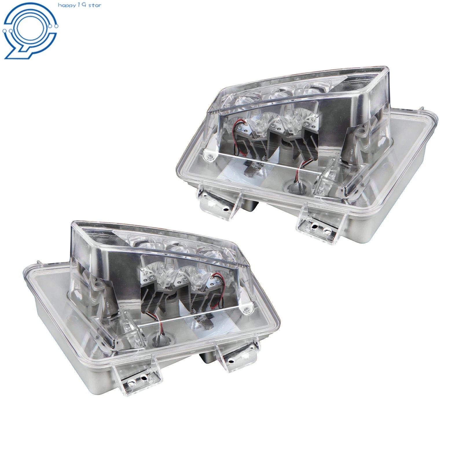 Set of 2 LED Fog Light Assembly Lamps for Ford Expedition (2015–2017)