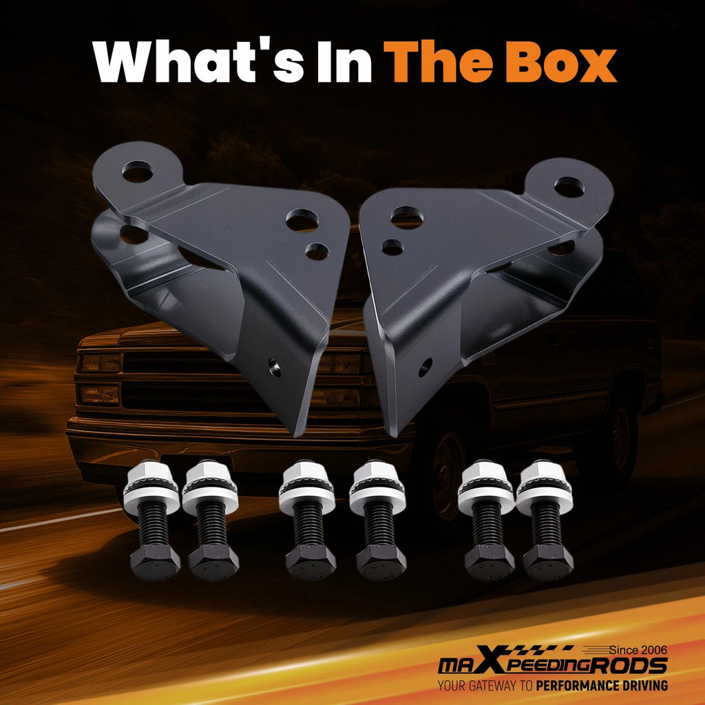 Rear 3'' to 5'' Drop Lowering Kit for GMC Sierra C1500 2WD (1988–1998)