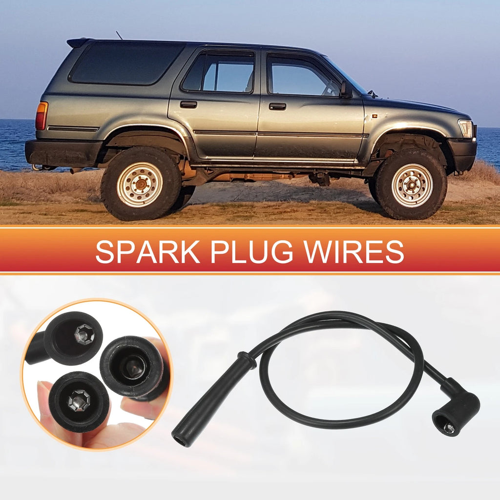 5pcs Spark Plug Wire Ignition Coil Cable No. 9091921450 for Toyota 4Runner (1984–2023)