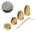 Set of 4 Reusable Motorcycle Spoke Wheel Balance Weights for BMW GS