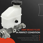 Brake Master Cylinder with Reservoir & Sensor for Hyundai Elantra (2009–2012)