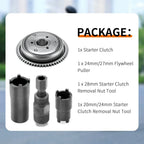 Starter Clutch Kit Magneto Flywheel Puller for GY6 125/150cc (2000–2024)