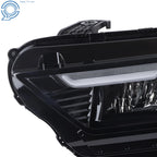 2X Full LED Headlight for Honda Accord (2023–2024) Black w/DRL Pair
