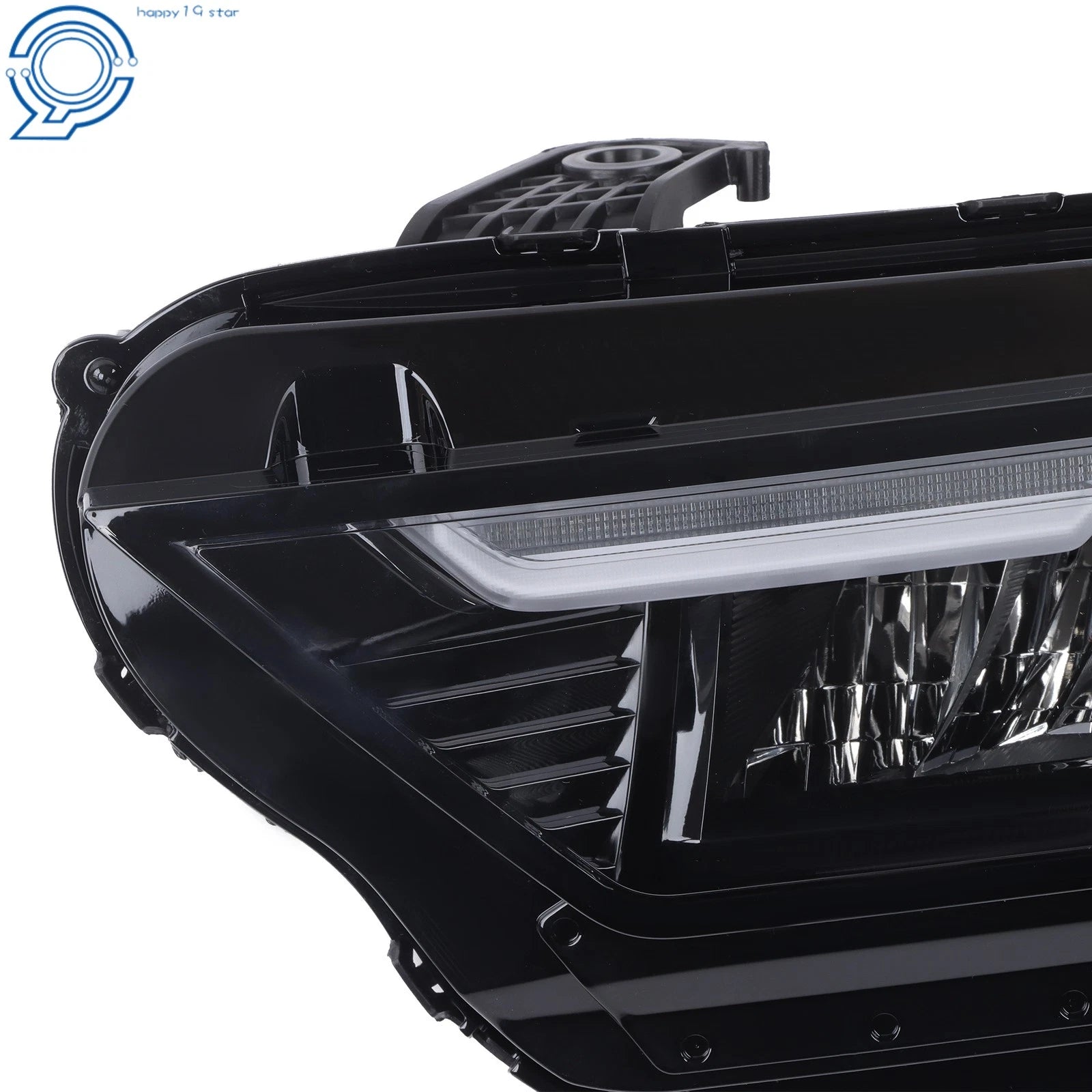 2X Full LED Headlight for Honda Accord (2023–2024) Black w/DRL Pair