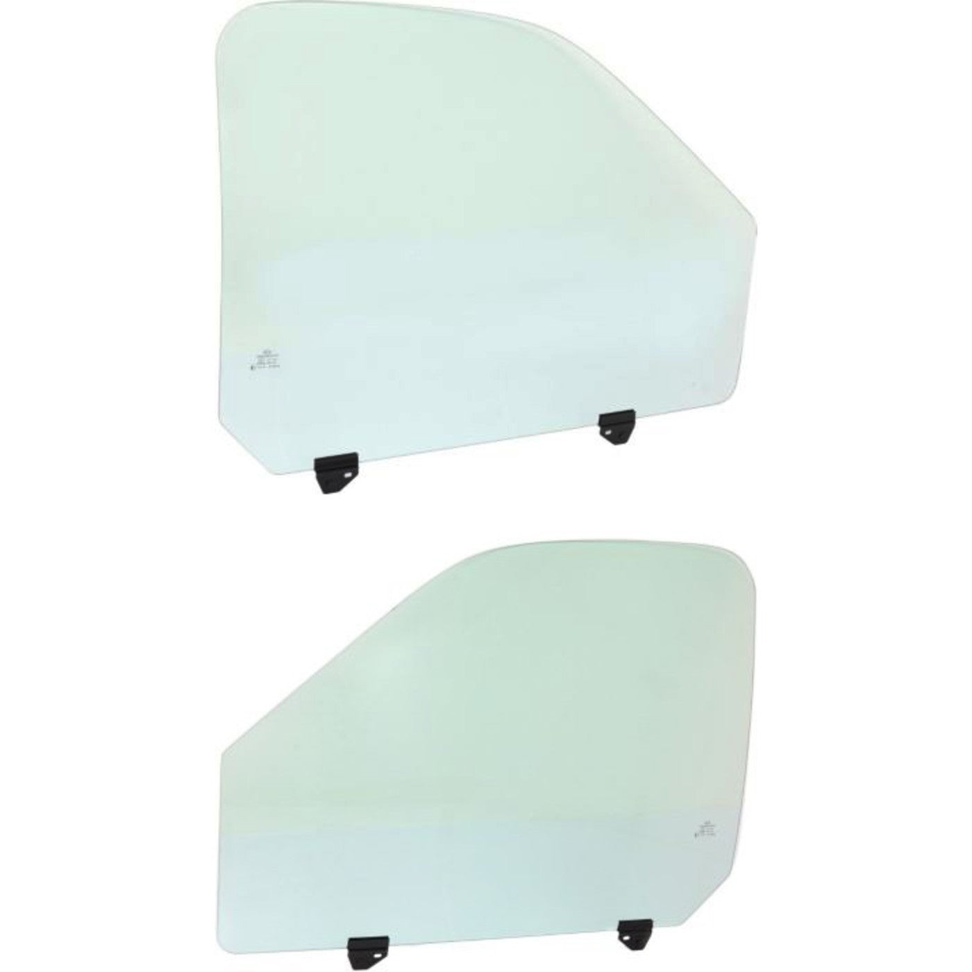 Set of 2 Door Glass for Ford F-150 (1997–2003)
