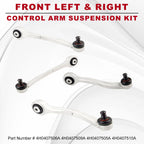 Set of 4 Suspension Control Arms Kit for Audi A8 S8