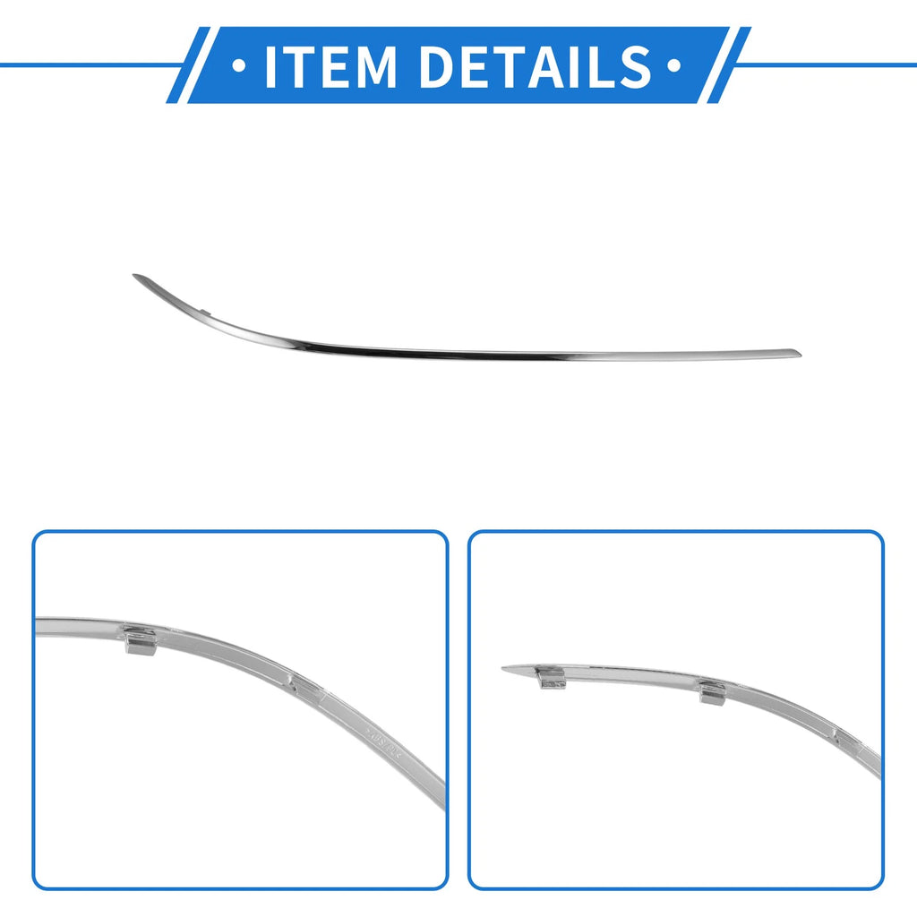 Bumper Grille Trim Garnish No. 2128850421 for Mercedes-Benz W212/E (2010–2013)