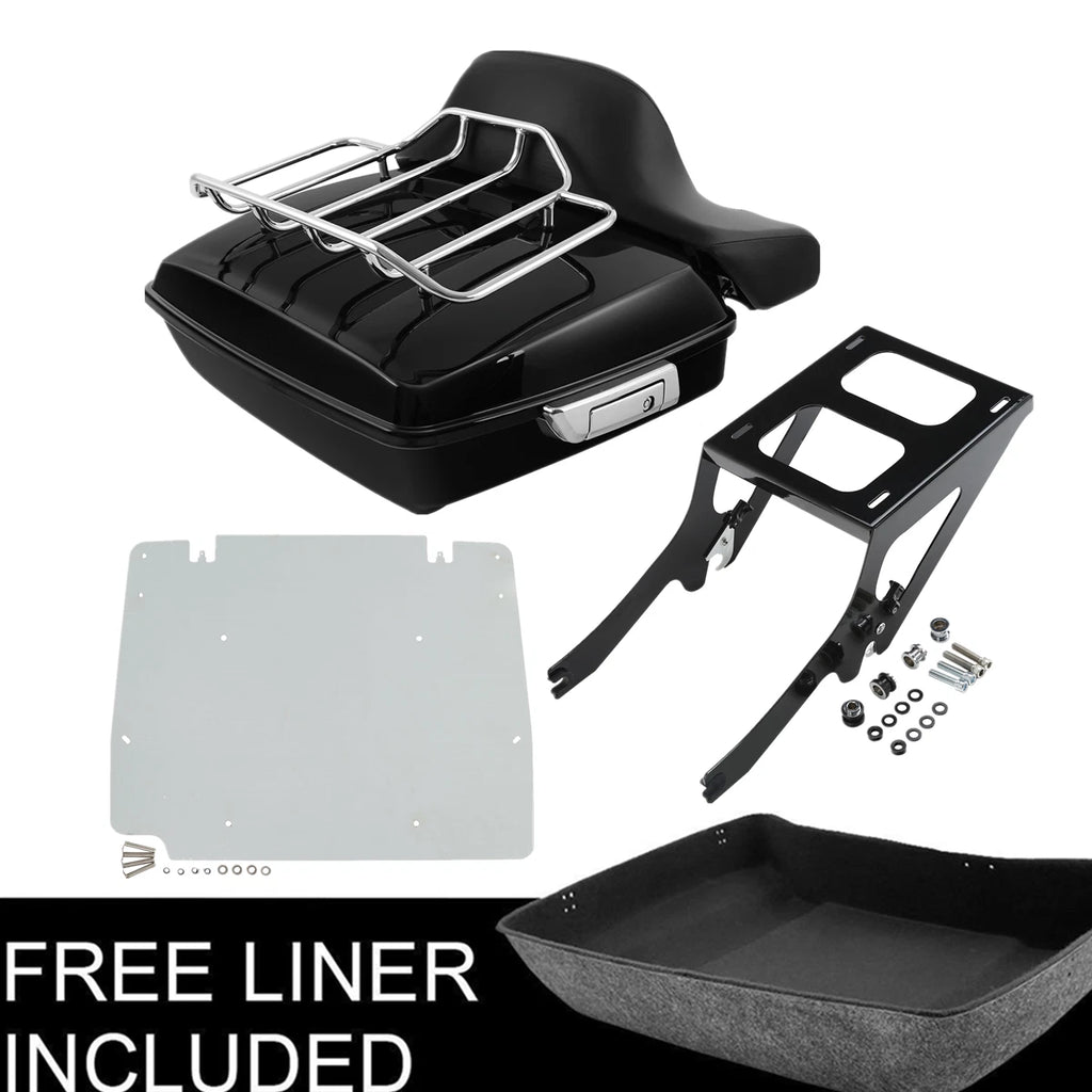 Trunk Rack Mount Base Plate for Harley Heritage Classic Deluxe (2018–2023)