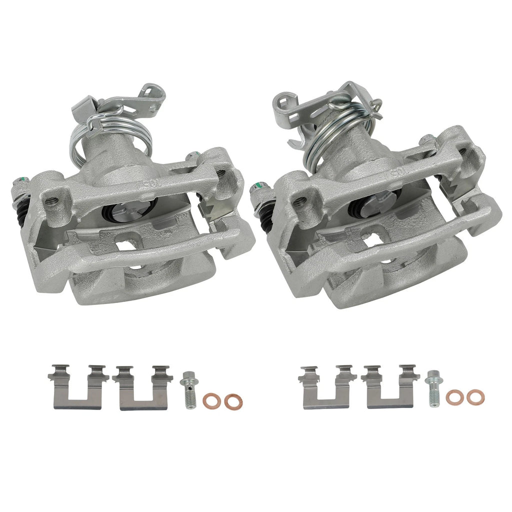 Rear Brake Calipers w/ Bracket Pair for Pontiac Montana (2005–2009)