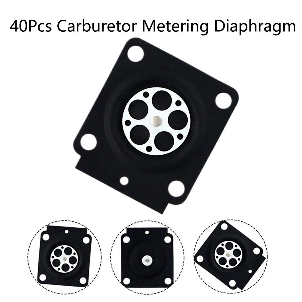 40Pc Carburetor Metering Diaphragm for ZAMA RB-99 RB-100 (Garden)