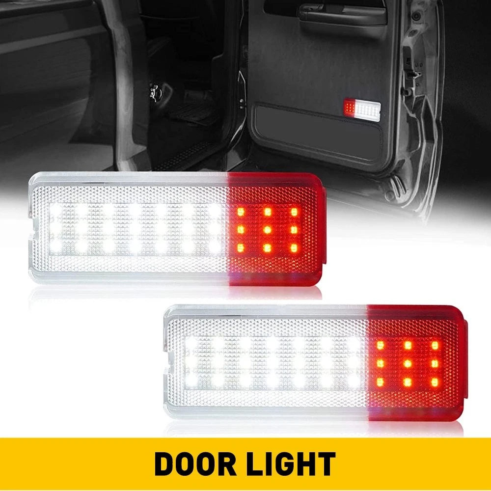 2X Interior Door Panel Light Reflector for Ford Super Duty F250 F350 F450 (1999–2007)