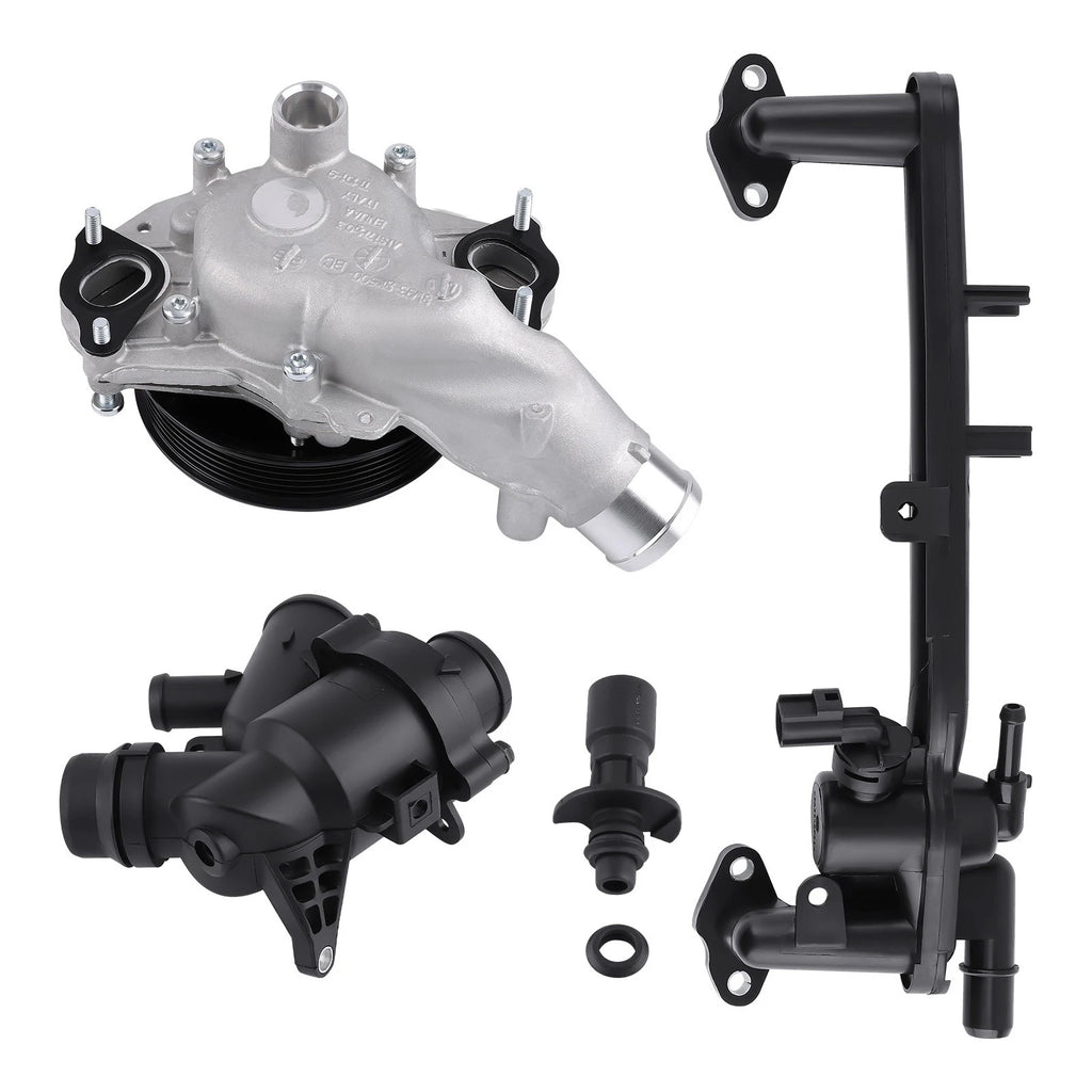 Water Pump Coolant Pipe Kit for Land Rover Range Rover LR4 (2010–2012) LR035124 R097165