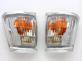 Chrome Indicator Corner Lights for 1997-2001 Toyota Hilux LN145 (2 x)