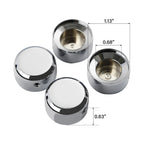 Chrome Engine Bolt Head Topper Cover for Harley Sportster S (2021–2024)
