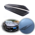 Black Bonnet Hood Vent Scoop Covers for Chevy Camaro (2016–2023)