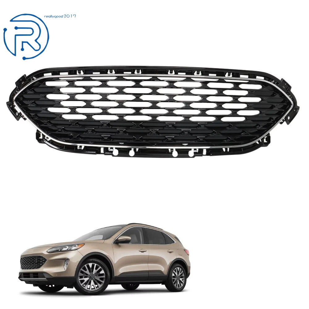 Front Upper Grille Assembly for Ford Escape (2020–2022) Black