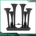 6 Trumpet Train Air Horn Kit for Ford Chevy Ram Toyota (135db)