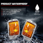 Amber Lens Front Side Marker Lights for Toyota Pickup 1984–1986