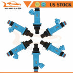 Set of 6 Fuel Injectors for Lexus IS300 SC300 GS300 Toyota Supra (1993–2002)