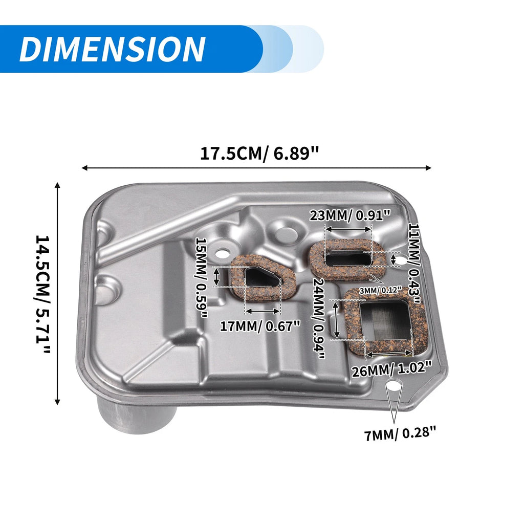 Transmission Fluid Filter Oil Pan for Suzuki Grand (A44DE) (No. 2657065D10)