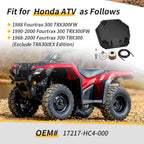 Oil Filter & Spark Plug Kit for Honda TRX300FW (1998–2000)