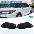 1 Pair Gloss Black Top Half Mirror Cover for Ford Explorer (2011–2015)