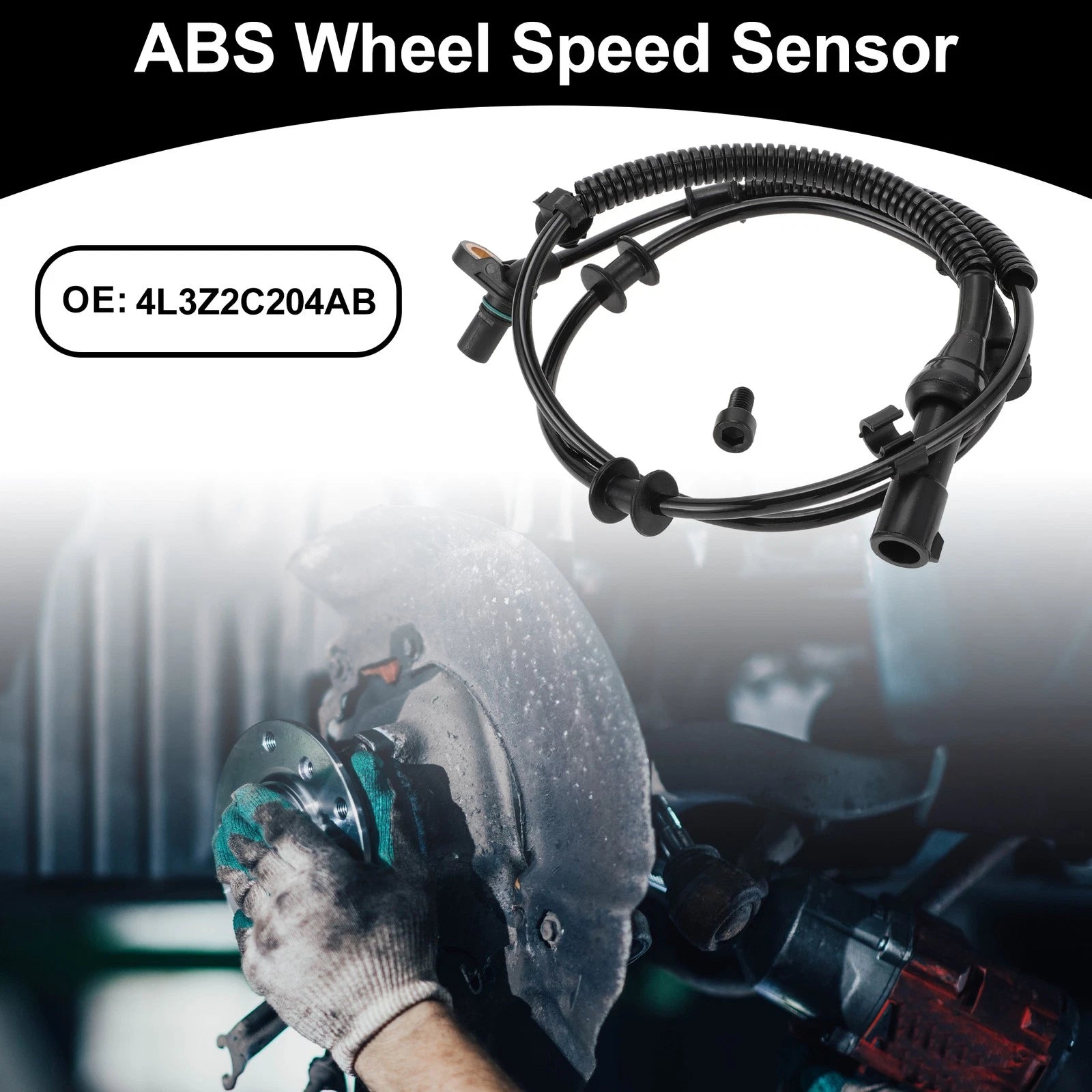 ABS Wheel Speed Sensor Kit for Ford (2004–2008) 4L3Z2C204AB