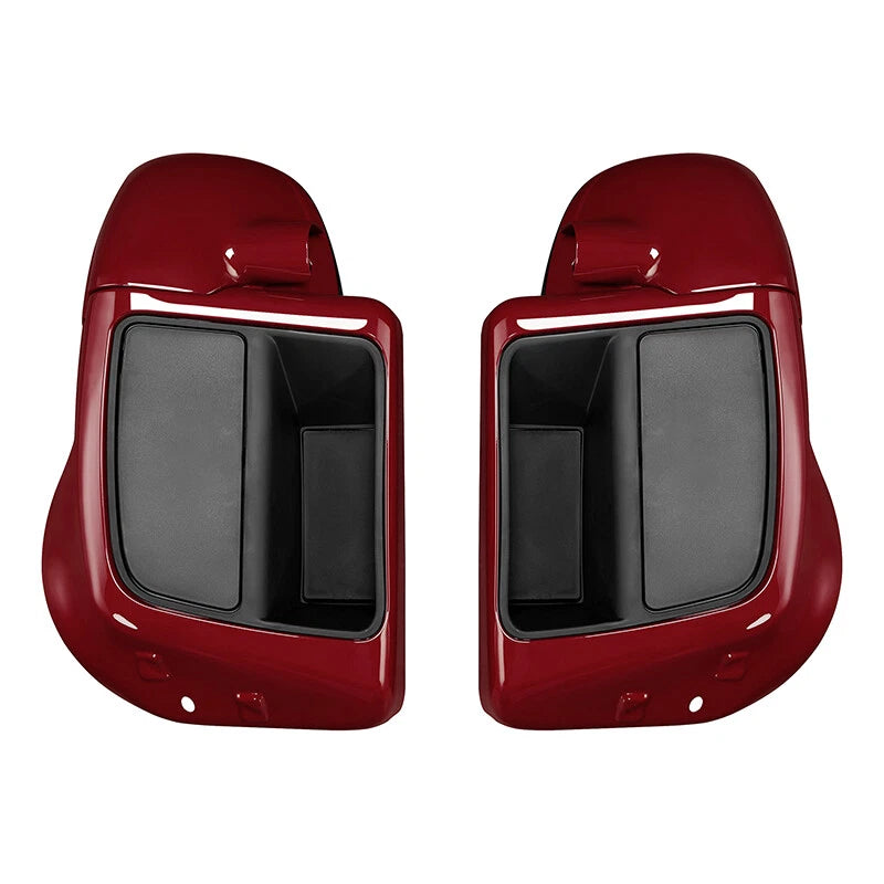 Lower Vented Fairings for Harley Road Electra Glide (2014–2024) Billiard Red
