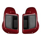 Lower Vented Fairings for Harley Road Electra Glide (2014–2024) Billiard Red