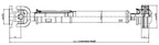 Driveshaft for Dodge Dakota Sport 4WD (2002–2005)