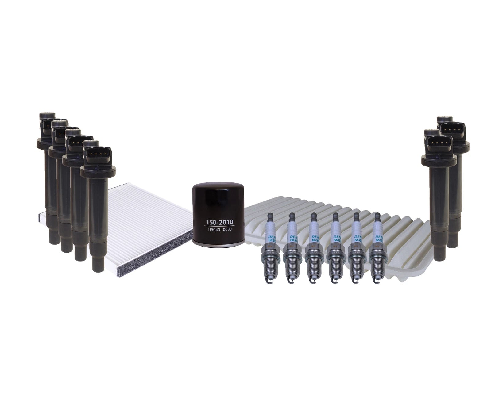 Set of 8 Denso Iridium Long Life Spark Plugs for Toyota Lexus V6