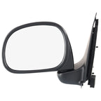 Set of 2 Manual Mirrors for Ford F-150 SuperCab (1997–2002) Black Paddle Style