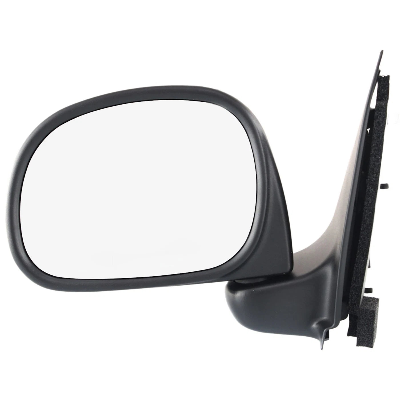 Set of 2 Manual Mirrors for Ford F-150 SuperCab (1997–2002) Black Paddle Style