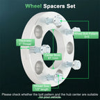 Set of 4 Wheel Spacers for Jeep Wrangler Grand Cherokee