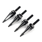 Windshield Spike Bolts 4 x Aluminum Black & White for Harley Road Glide (2015+)