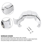 Chrome Transmission Shroud Cover for M8 (2017–2023)