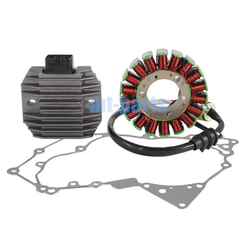 Stator Coil, Regulator Rectifier, Gasket for Yamaha YFZ450R (2009–2024) 18P-81410-00