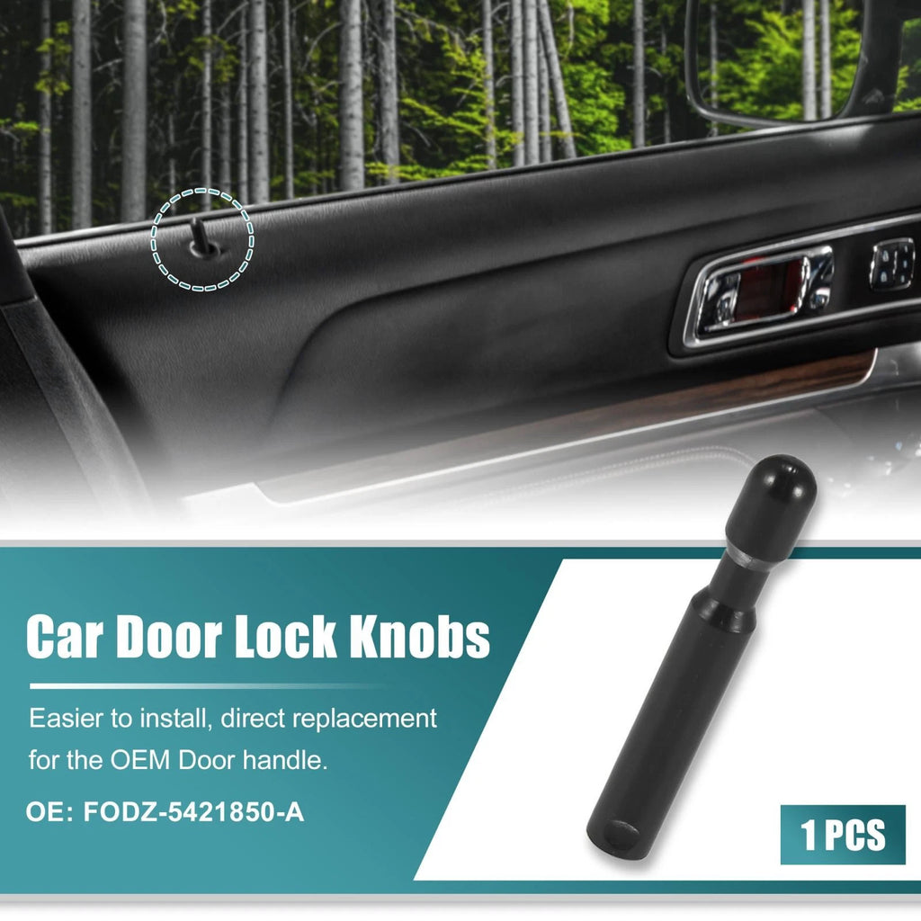 Set of 2 Door Lock Knobs for Ford (FODZ-5421850-A)
