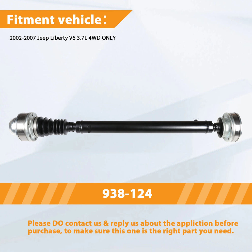 Front Driveshaft for Jeep Liberty 3.7L (2002-2007) 4WD